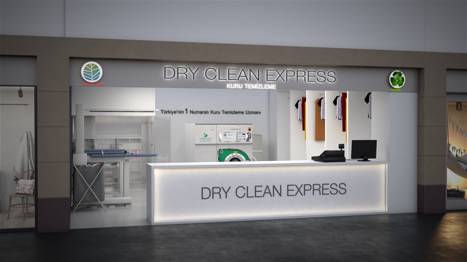 Dry Clean Express | İzmir İstinyePark Kuru Temizleme