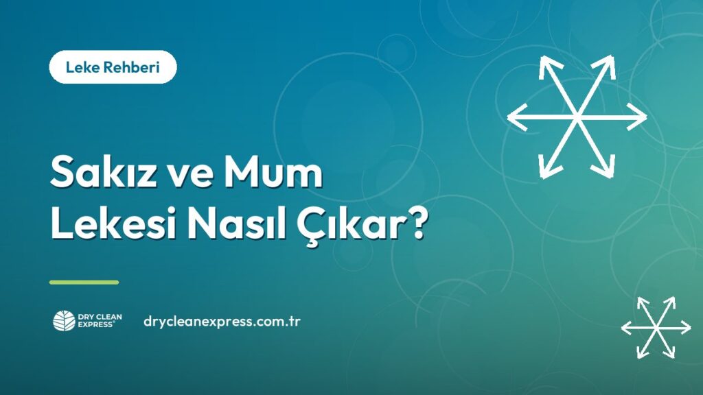 Kumaşa yapışan sakızın soğutma yöntemiyle çıkarılması